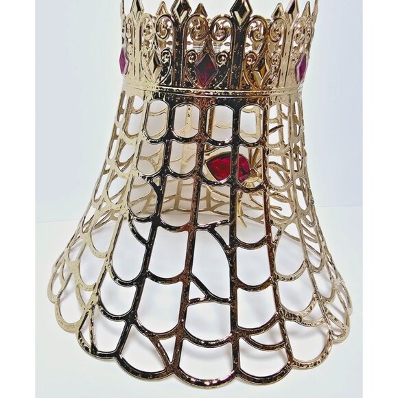Bath & Body Works Gold Spider Web Jeweled Spider Single Wick Candle Holder New - Picture 11 of 11